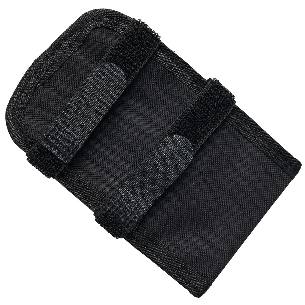 Soporte para pernos de aljaba de flecha de nailon negro, 6 y 12 piezas, para pernos de 6,5 pulgadas, bolsa de ballesta portátil para caza - imagen 4