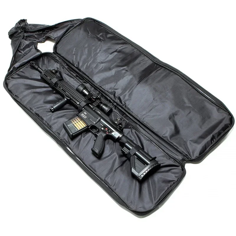 Bolsa para pistola de 85 100 y 120cm, bolsa para Rifle, mochila, francotirador, carabina, Airsoft, tiro, bolsos de hombro para accesorios de caza - imagen 5