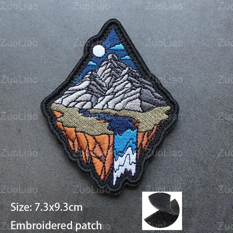hook patch 9.3X7.3CM