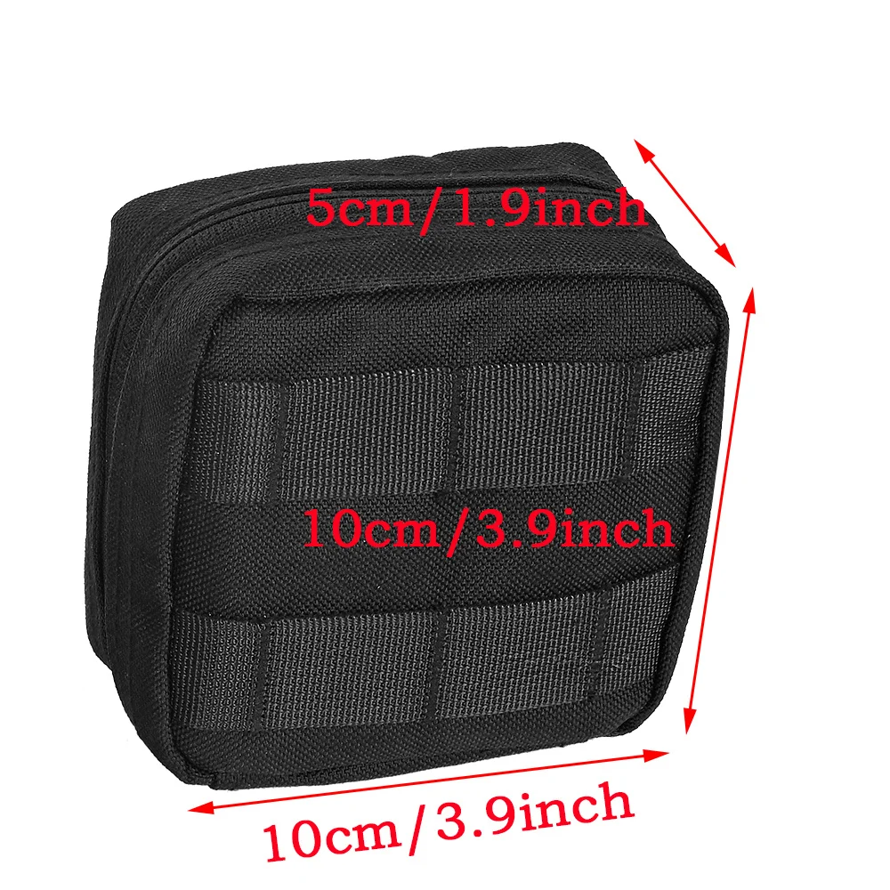 Bolsa táctica EDC Micro Molle, bolsa de cintura, Mini cuchillo, brújula, linterna, tarjeta, bolsa de almacenamiento, cinturón, acampar al aire libre, caza - imagen 2