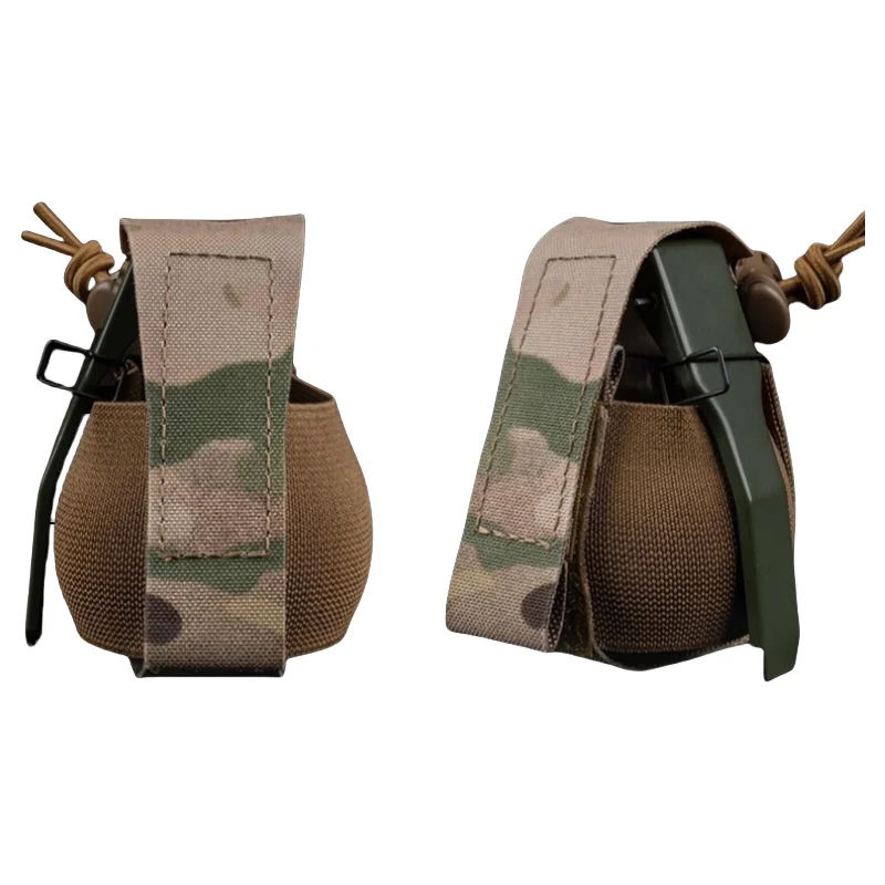 Bolsa compacta con múltiples compartimentos |   Organizador de utilidad liviano |   para herramientas de acampada y equipo de senderismo - imagen 2