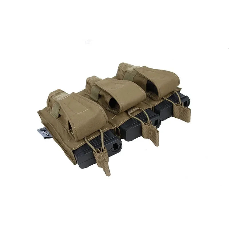 TMC NUEVO Molle Triple Kangaroo 5.56 M4 MAG Bolsa para chaleco táctico Panel frontal - imagen 2