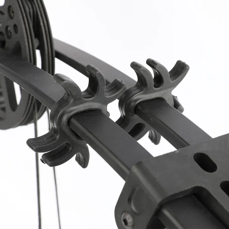 AME 4 Uds estabilizador de extremidades de arco dos métodos de instalación tiro con arco caza arco compuesto silenciador de goma amortiguador - imagen 5