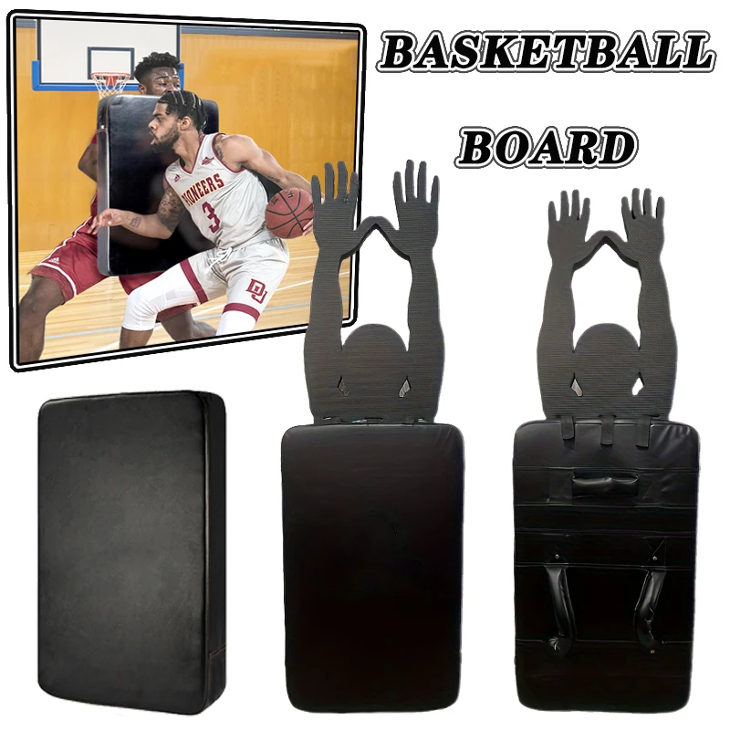 Baloncesto Defensive Dummy PU Equipo de entrenamiento de baloncesto Almohadilla de bloqueo de disparos Barrera de entrenamiento de contacto físico para adultos unisex
