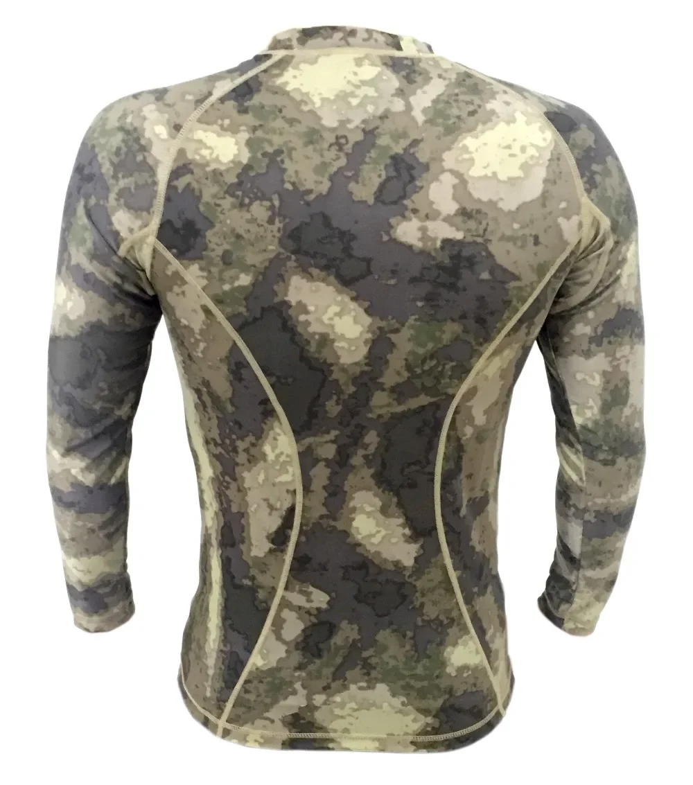 Kryptek camiseta de compresión ajustada, camisa táctica de manga larga tipo tifón, transpirable - imagen 4