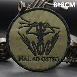 Parche bordado MOLLE Mal marino para mochilas y gorras