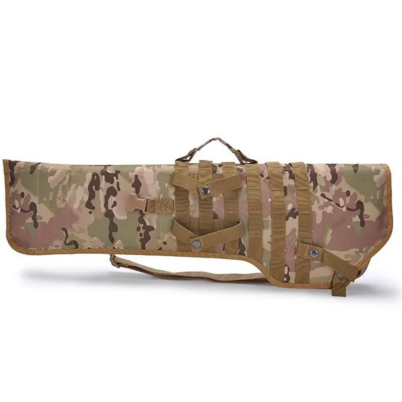 Táctico Airsoft pistola larga escopeta Rifle vaina bolsa Molle funda de hombro funda fundas de caza soporte bolsa de transporte mochila equipo - imagen 5