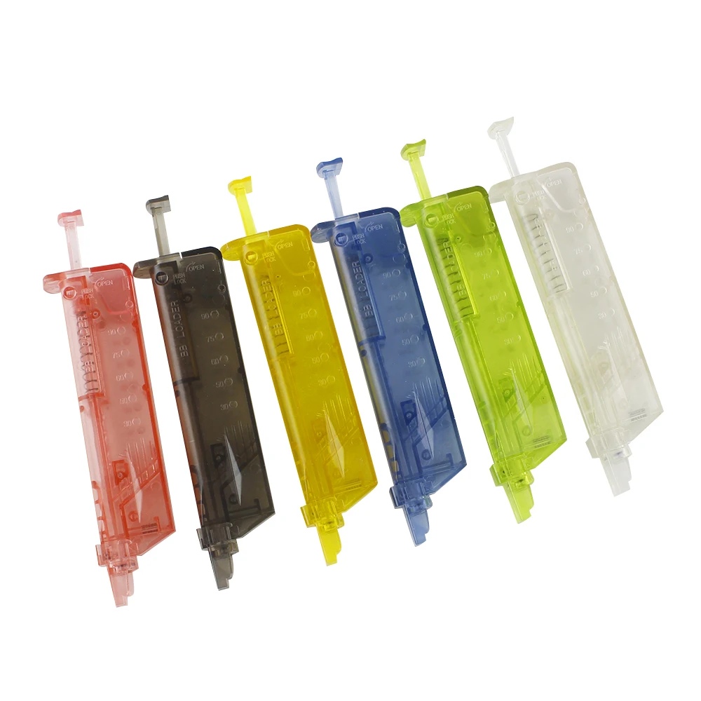 Cargador BB rápido de 100 rondas, caja de plástico, juego CS de Paintball, dispositivo de carga BB táctico, accesorio de tiro - imagen 3