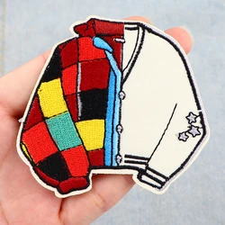 Parches bordados insignias de cantante femenina - planchar ropa