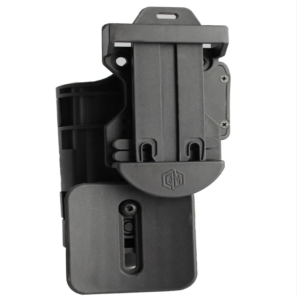 Funda táctica para pistola G17 G22/G19 G34, bolsa de cintura de extracción rápida, equipo de caza, bolsas para cinturón de pistola, fundas de transporte para pistola - imagen 4