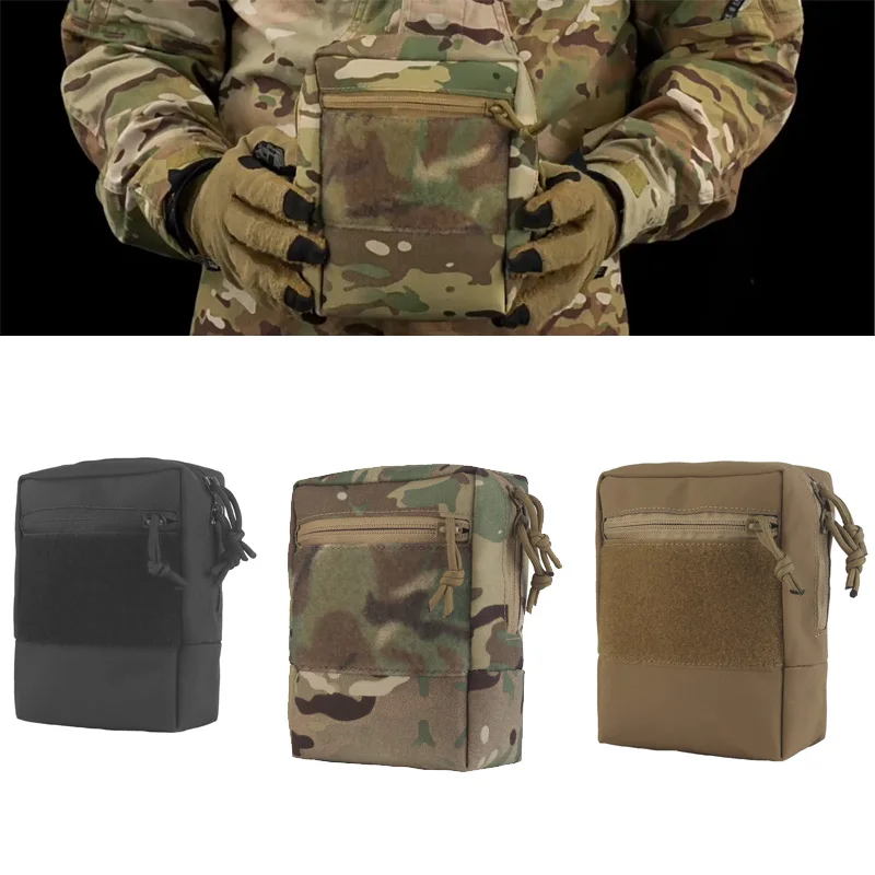 Mochila táctica MOLLE para caza con bolsa expansión y almacenamiento