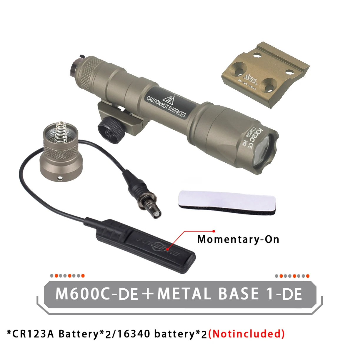 M600C DE MLOK KEYMOD