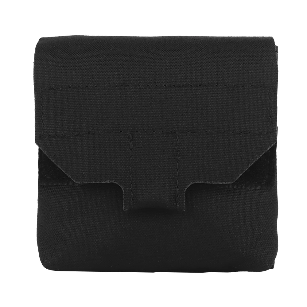 Bolsa de utilidad pequeña y ligera con correas elásticas, cinta mágica, accesorio táctico para portador de platos, Compatible con MOLLE - imagen 2