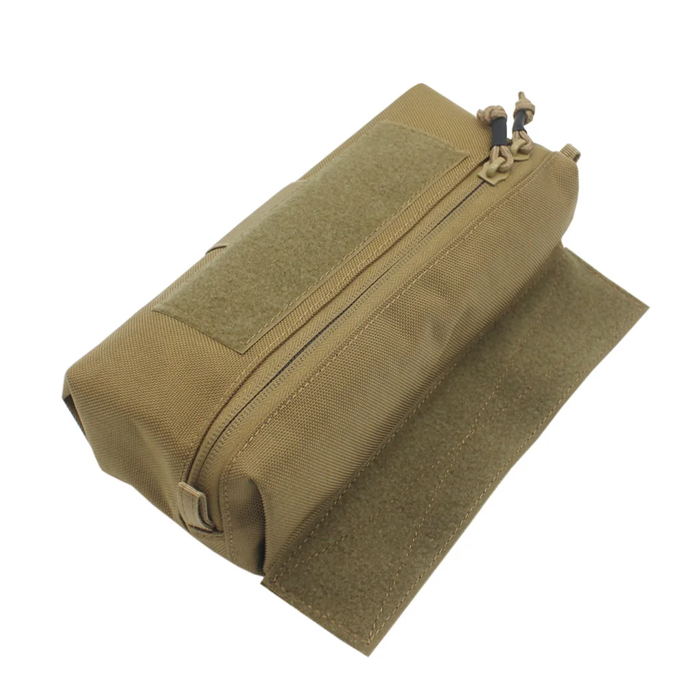 Bolsa de accesorios de chaleco táctico, bolsa de aparejo de pecho, bolsa de caída Abdominal, riñonera para JPC, CPC, MK3, MK4, portador de placa, almacenamiento - imagen 5