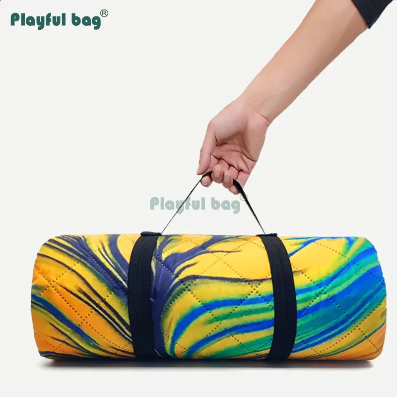 Estera de playa de verano impermeable, manta multifuncional para exteriores, manta de viaje, Picnic, AVA58 lavable a máquina, 140x200CM - imagen 5