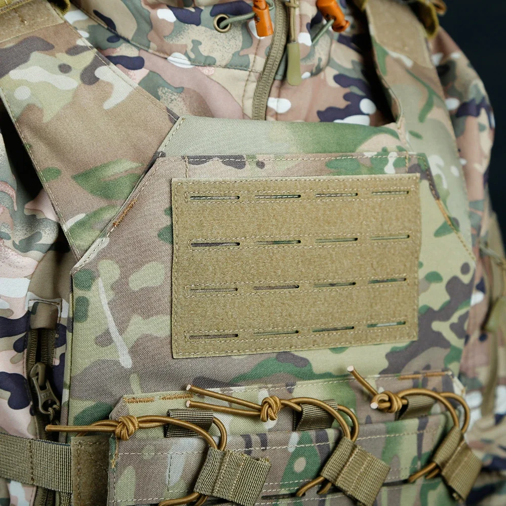 SINAIRSOFT-Chaleco táctico JPC con corte láser, ligero, MOLLE Lazer, portador de placa especial, chaleco de caza para Paintball Airsoft - imagen 5