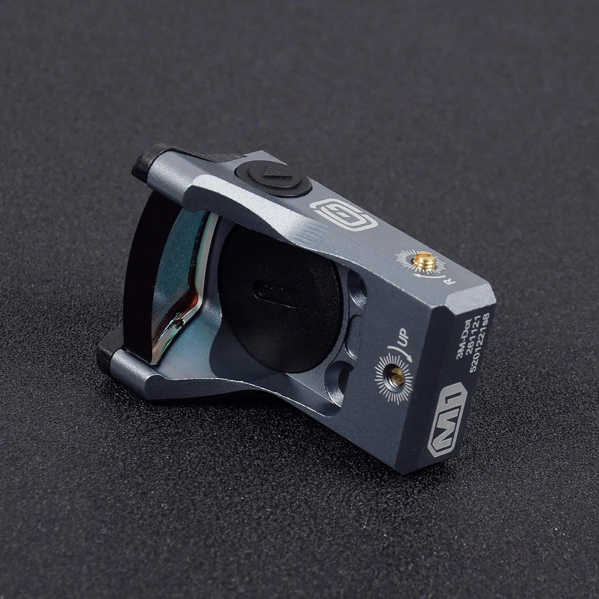 Mira réflex táctica 3 Moa M1 RMR, punto rojo verde, visor de Rifle emisor abierto para caza de pistola Airsoft con montaje Glock Docter LP - imagen 5