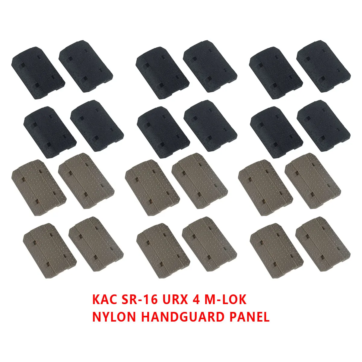 Cubierta riel M-LOK antideslizante para AR15 M4 M16 airsoft y caza - imagen 3