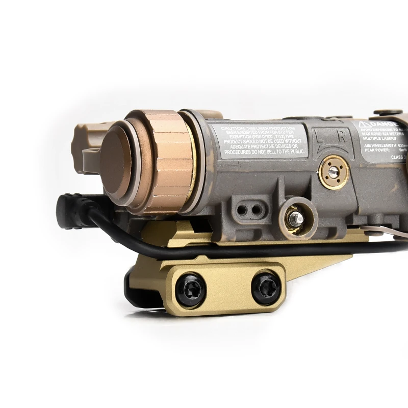 WADSN montaje láser 5 ranuras alcance Base táctica EOTA C punto rojo holográfico vista adaptador Metal equipo de caza ajuste 20mm riel Picatinny - imagen 4