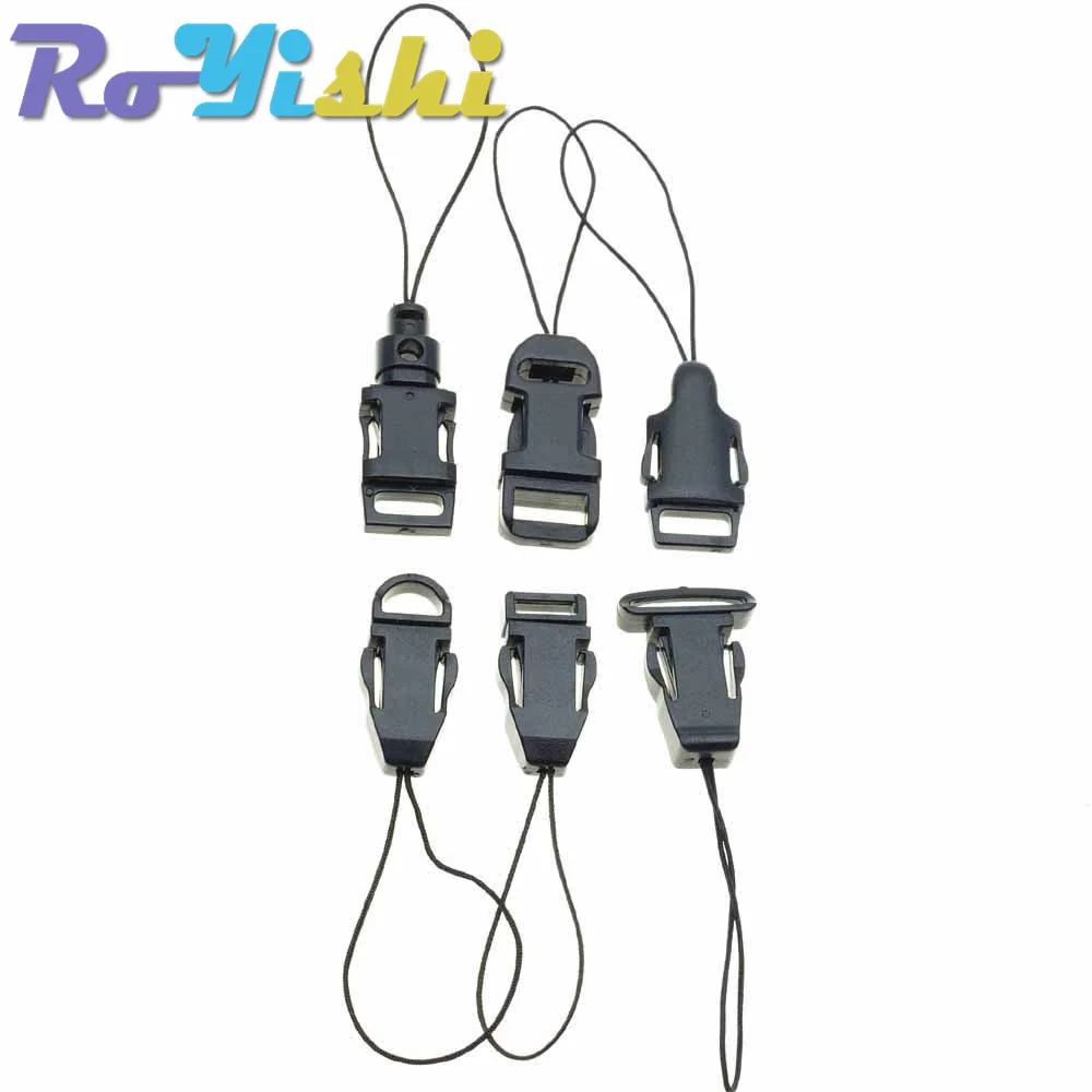 10 unids/pack hebilla desmontable para cordón etiqueta de trabajador titular de la tarjeta de identificación accesorios de cordón - imagen 4