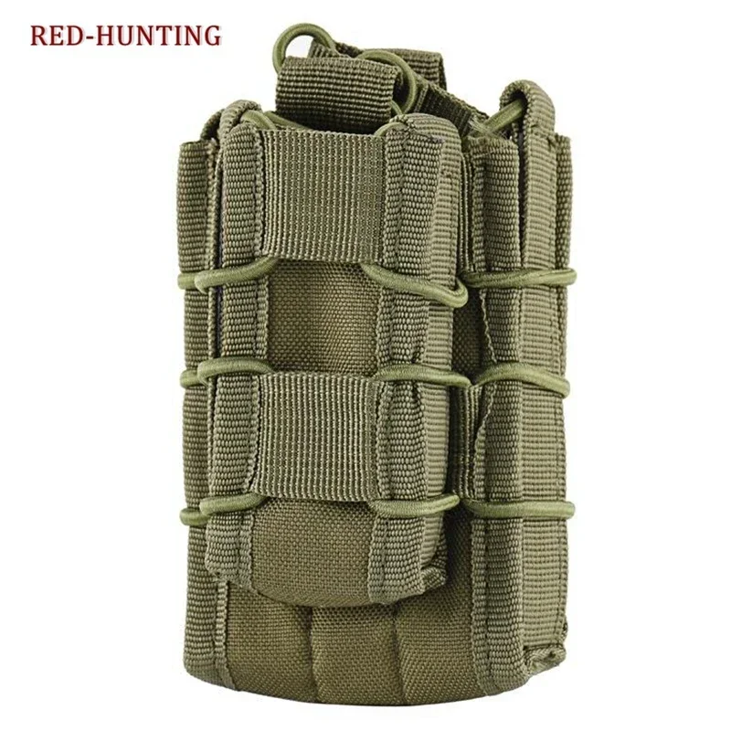 Portacargador táctico doble MOLLE para cargadores de rifle y pistola - imagen 5