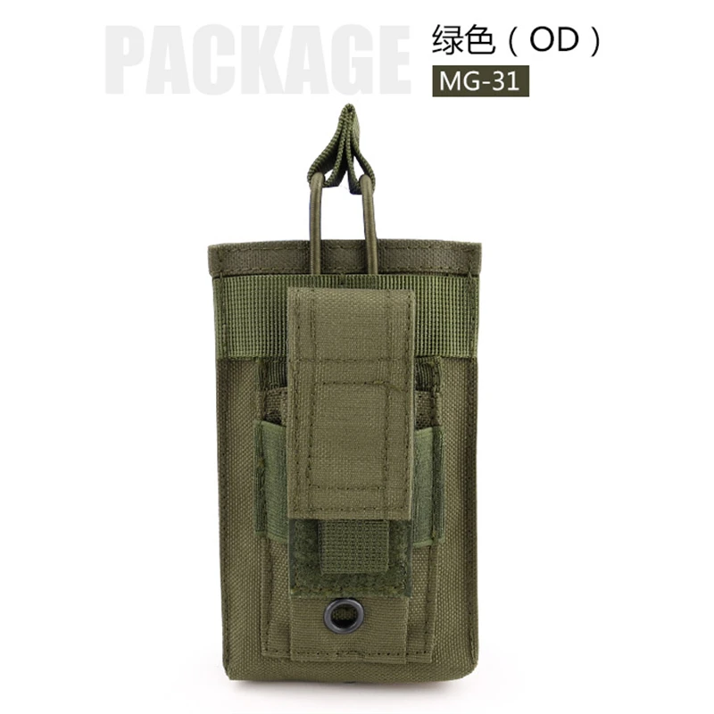 ERQYGRA-bolsa táctica Mag Molle para caza, bolsa deportiva multifuncional de 9mm, sistema de paquete único, accesorios, riñonera, 5,56 - imagen 5