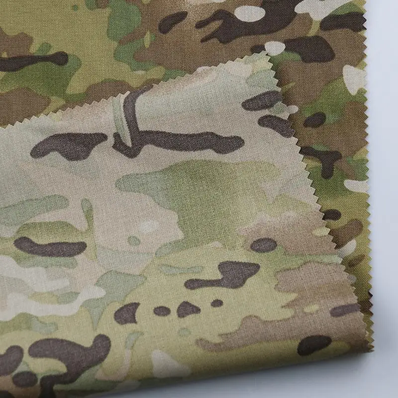 Tela de impresión de camuflaje antiinfrarrojo IRR táctico de 1,5 M de ancho, telas de nailon Multicam 500D AUSCAM para equipo de camuflaje DIY - imagen 5