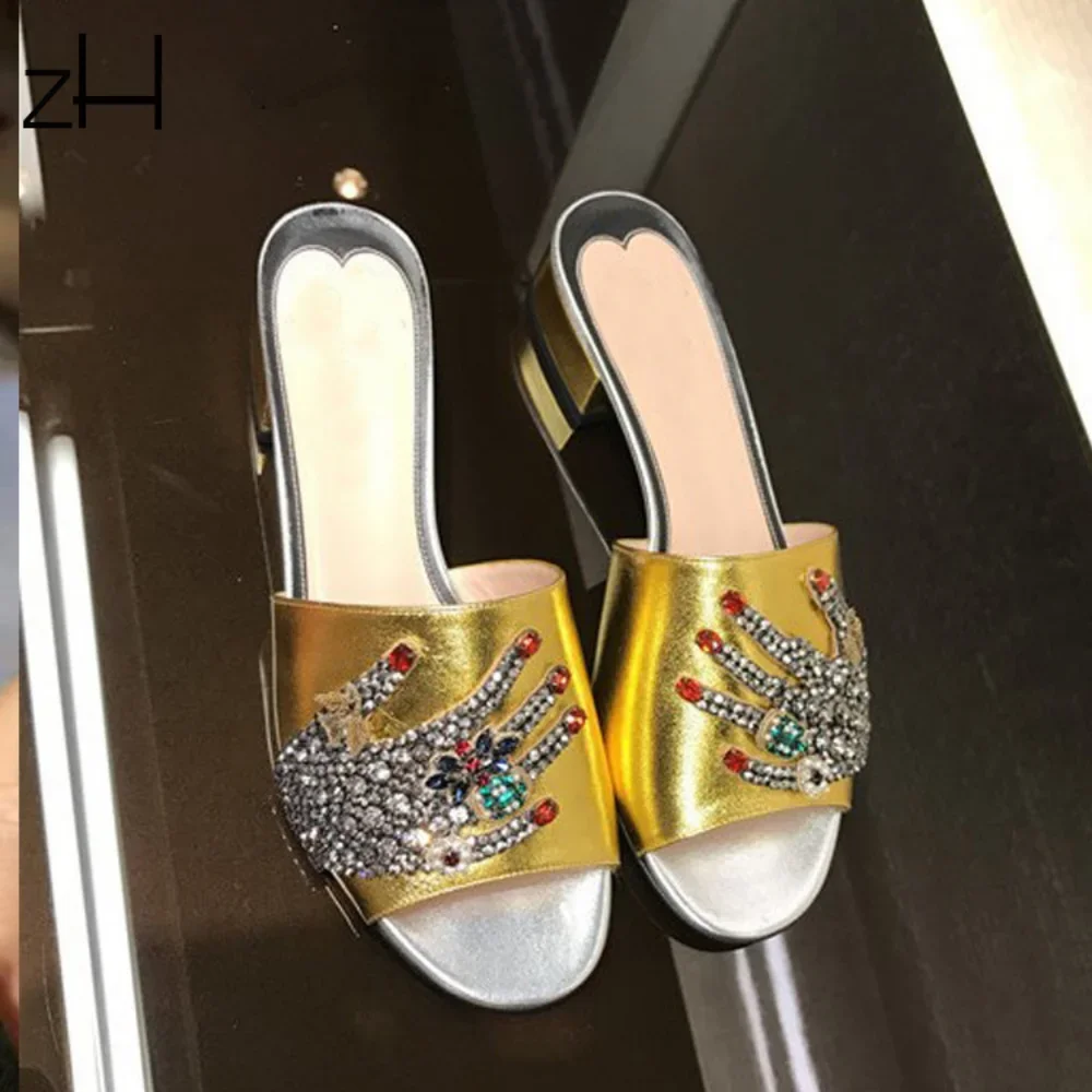 Parches de Palma con diamantes de imitación Vintage 3D para coser ropa, apliques de cuentas hechos a mano, zapatos, chaqueta, bolsa, accesorios decorativos, pegatinas - imagen 5