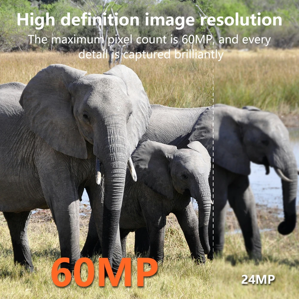 Cámara de rastreo impermeable WiFi 5K PR906W/PR908W/PR909W compatible con visualización de aplicaciones para caza de animales visión nocturna y monitoreo de granja - imagen 5