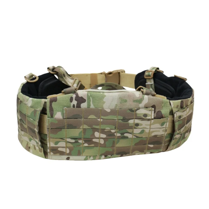 NIJ IIIA Cinturón táctico MOLLE a prueba de balas con correa en Y, nailon 1000D para equipo de supervivencia al aire libre - imagen 5