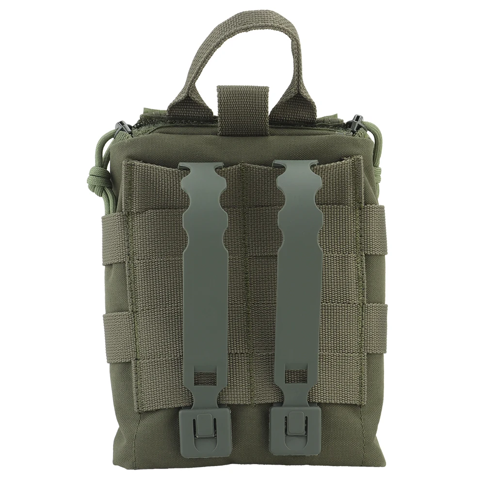 Botiquín de primeros auxilios táctico, respuesta rápida, caza al aire libre, Camping, senderismo, supervivencia, bolsa médica de emergencia, chaleco MOLLE, cinturón de cintura - imagen 3