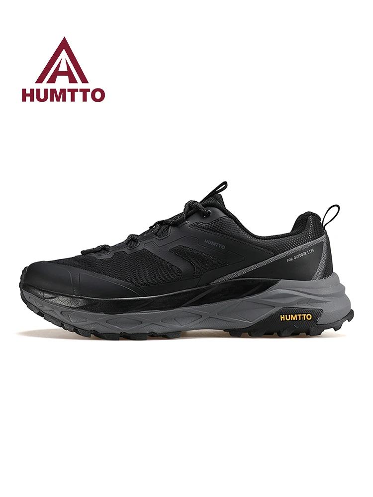 HUMTTO 2025 zapatos de senderismo para hombre, zapatillas todoterreno ligeras antideslizantes para exteriores, zapatos deportivos para trekking, zapatos informales para escalar el tobillo - imagen 5