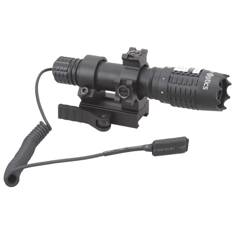 Óptica vectorial Magnus, diseño láser verde, mira táctica con Zoom, haz ajustable con soporte Picatinny para mira telescópica de caza - imagen 5