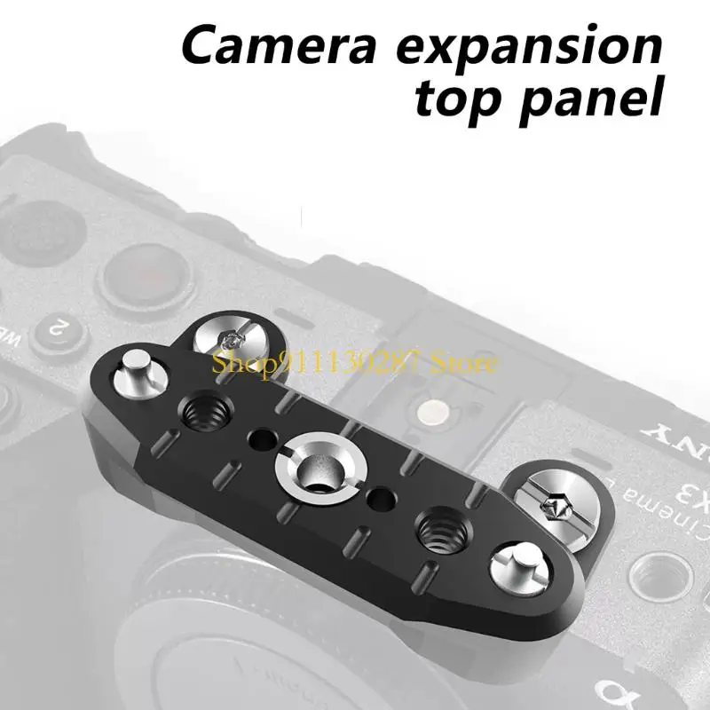 Soporte expansión aluminio profesional J1HC, soporte extensión superior para montaje Monitor micrófono para