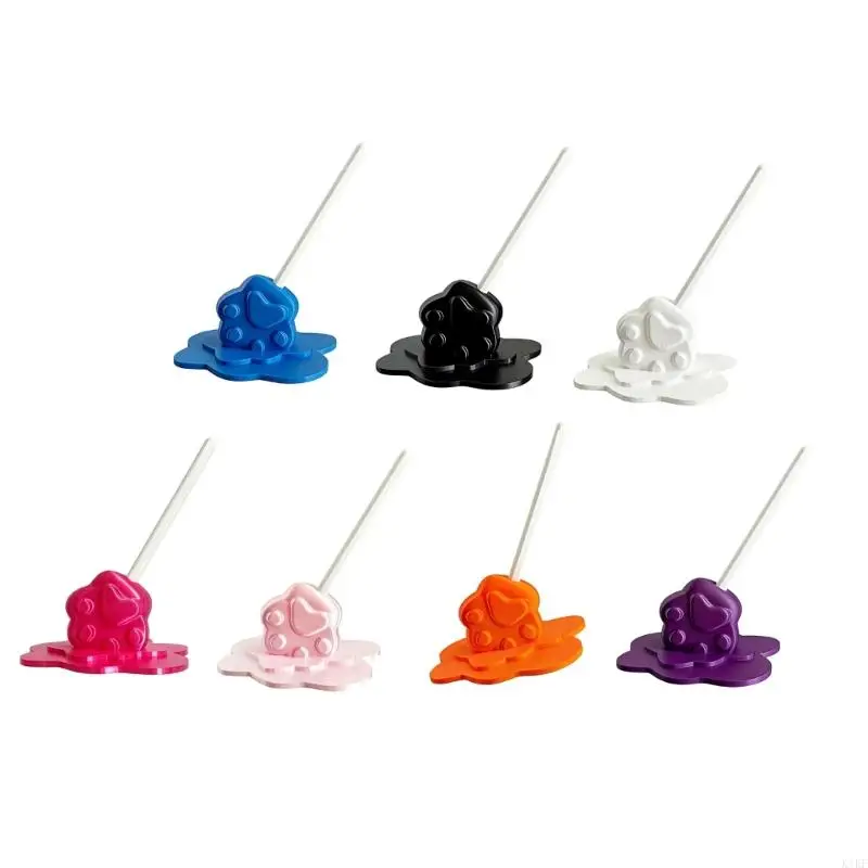 Soporte para bolígrafo helado con patas derretidas, decorativo - imagen 4