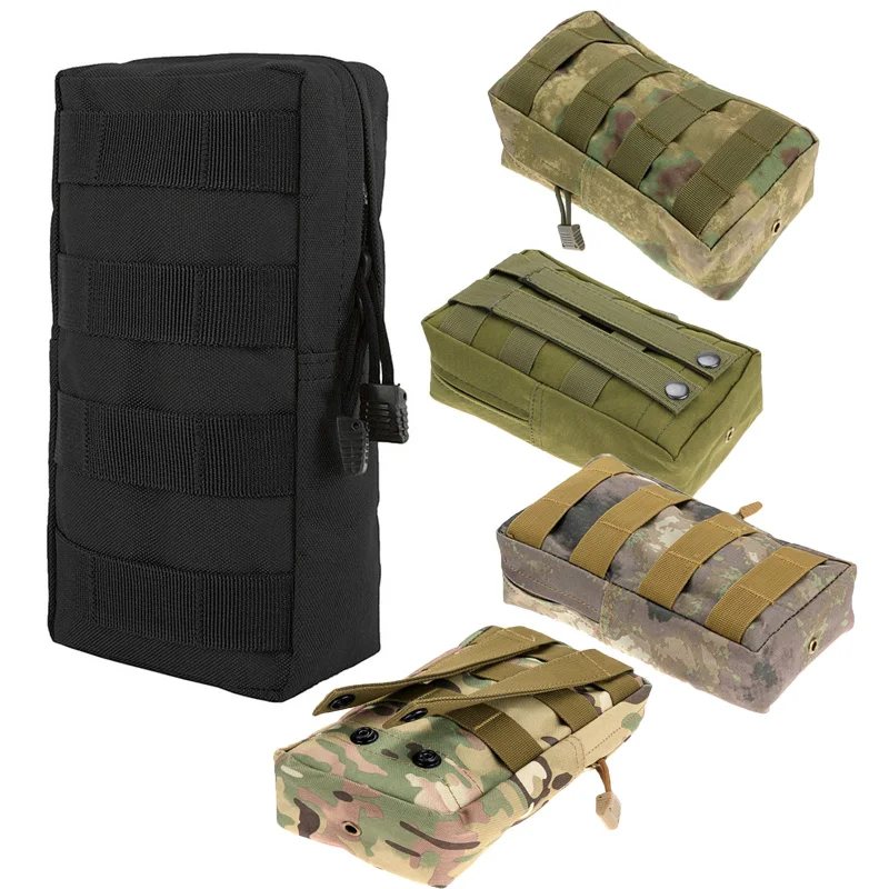 Bolsa táctica EDC para dispositivos, utilidad FG atacs Molle, correas de nailon 600D, compacto, resistente al agua, bolsa de accesorios para herramientas colgantes - imagen 4