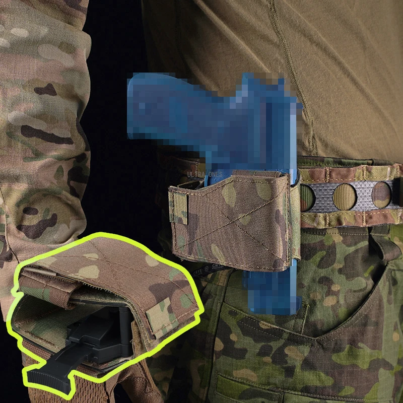 Funda pistola universal MOLLE liberación rápida derecha para cinturón - imagen 2