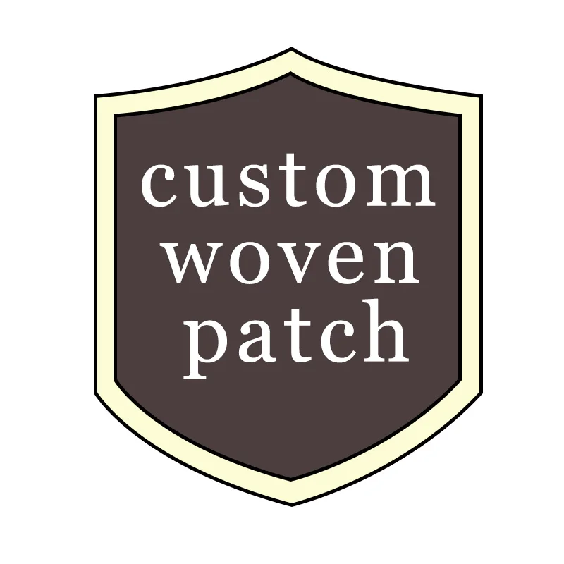 Parches tejidos personalizados para hacer tu diseño/logotipo/nombre, parches para planchar, parche Fusible DIY con personalidad, parche de gancho y bucle para ropa