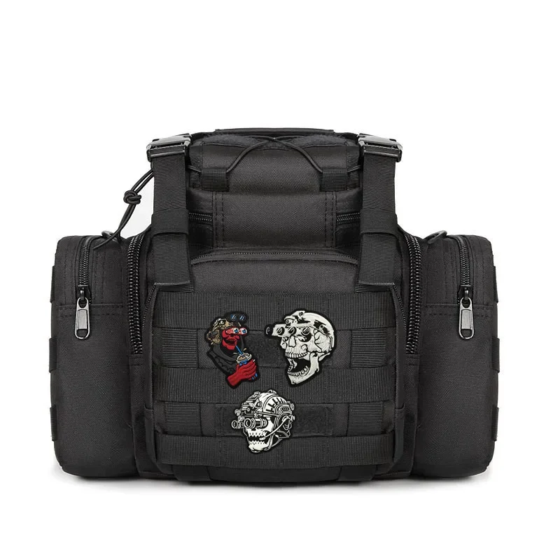 Parche táctico de calavera de visión nocturna 3D de PVC, emblema militar, dispositivo de casco de visión nocturna, insignia de moral, pegatinas de mochila, nuevo - imagen 5