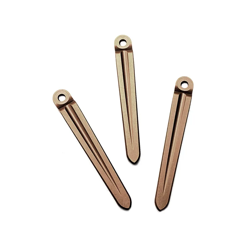 Cuchillo CNC de 6 colores, abrazadera trasera con Clip de bolsillo de titanio para cuchillos Chris Reeve grandes/pequeños, pieza de repuesto - imagen 5