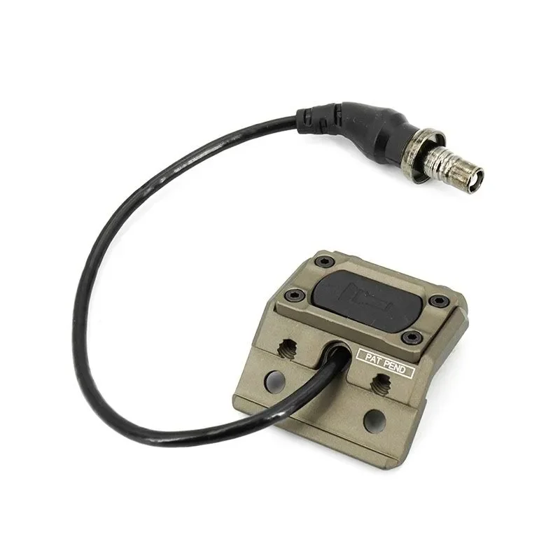 Botón de linterna táctica Picatinny para SF M300 M600, interruptor de luz de arma de montaje Airsoft - imagen 2