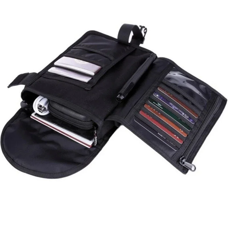Bolsa táctica oculta para pistola, funda para pistola EDC, riñonera, bolso de hombro, billetera, tarjeta, linterna para exteriores, funda de herramientas para teléfono - imagen 4