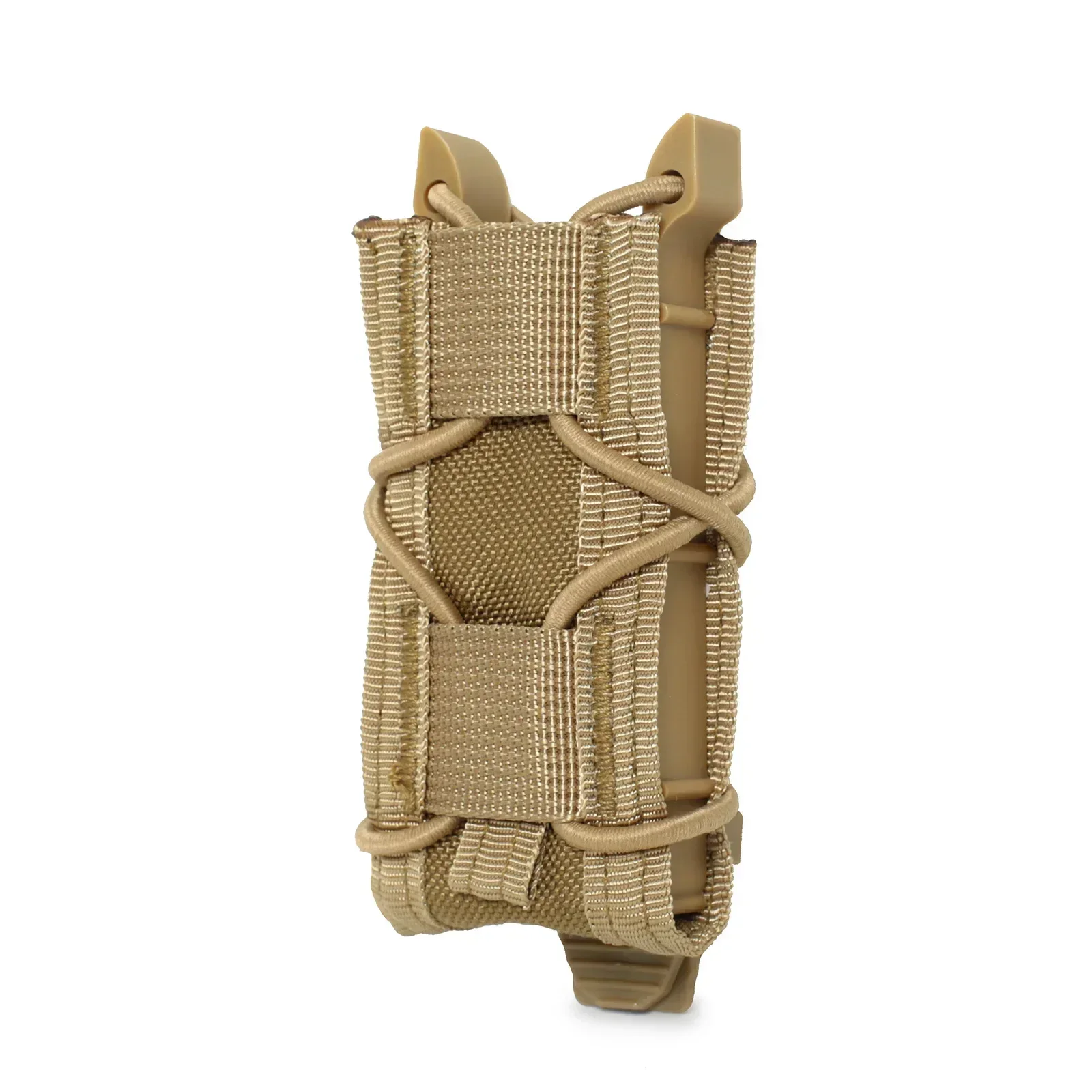 Bolsa táctica para revista individual de 9mm, riñonera Molle para pistola Mag, soporte para linterna de caza y senderismo al aire libre, funda para cuchillo EDC - imagen 5