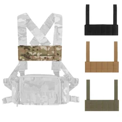 Arnés Táctico de Pecho MOLLE D3CRM con Funda para Teléfono