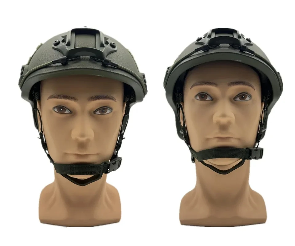 Casco balístico a prueba de balas Casco táctico de corte alto PE Casco balístico de alta calidad NIJ IIIA Bola de suspensión rápida de Wendy - imagen 4