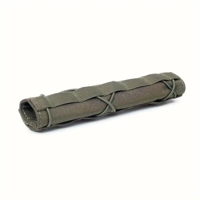 Silenciadores de accesorios de caza, cubierta protectora táctica Utdoor, 22cm, herramienta supresor de Airsoft, silenciador de Panel - imagen 5