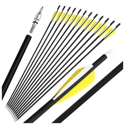 Flechas de carbono 100gr punta ancha – Recambio arco caza y tiro