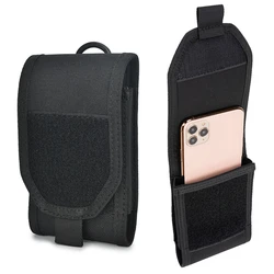 Funda táctica para teléfono de 6 pulgadas, bolsas tácticas para teléfono inteligente, funda para teléfono móvil, bolsa para dispositivos, soporte para cinturón de fijación Molle, riñonera