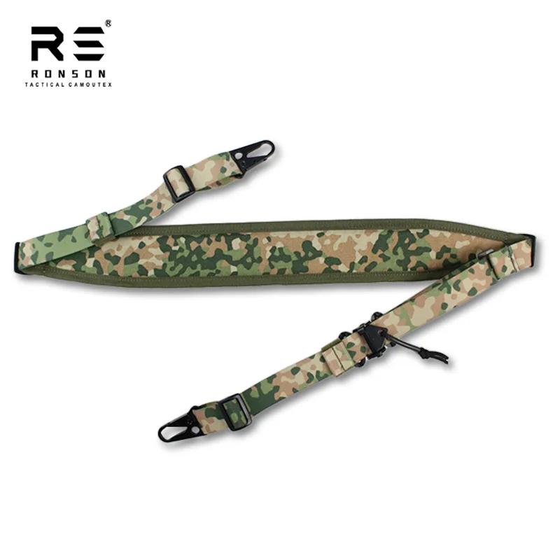 Eslinga táctica de camuflaje personalizada, correa de 2 puntos, tiro Airsoft, caza, combate, ajustable rápido, camuflaje de Países Bajos/Australia/Rhodesia - imagen 3