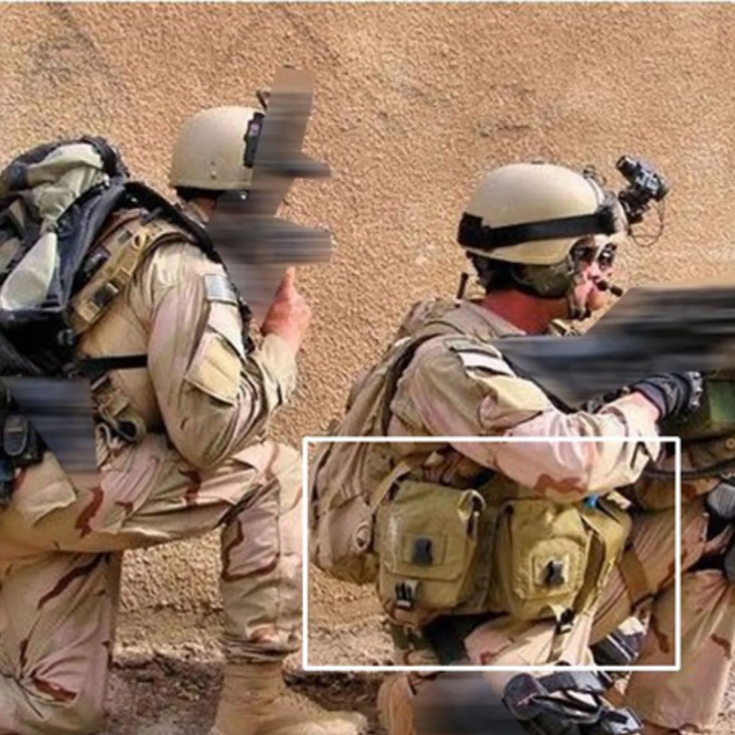 Bolsa de utilidad táctica MOLLE M60 200RD para entusiastas de airsoft, al aire libre y de equipo - Favorito DG - imagen 5